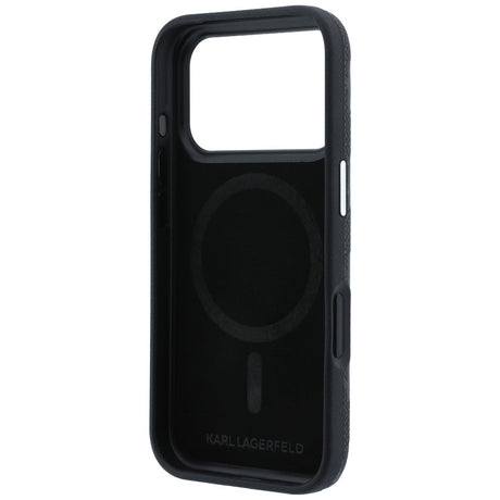 Husa de protectie Karl Lagerfeld compatibil cu iPhone 17 Pro Max / iPhone 18 Pro Max, Negru
