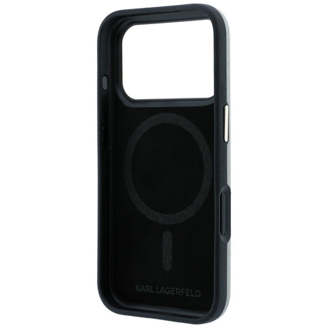Husa de protectie Karl Lagerfeld compatibil cu iPhone 17 Pro Max / iPhone 18 Pro Max, Bej