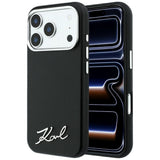 Husa de protectie Karl Lagerfeld compatibil cu iPhone 18 Pro Max / iPhone 17 Pro Max, Negru