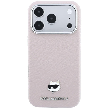 Husa de protectie Karl Lagerfeld compatibil cu iPhone 18 Pro / iPhone 17 Pro, Roz