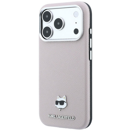 Husa de protectie Karl Lagerfeld compatibil cu iPhone 18 Pro / iPhone 17 Pro, Roz