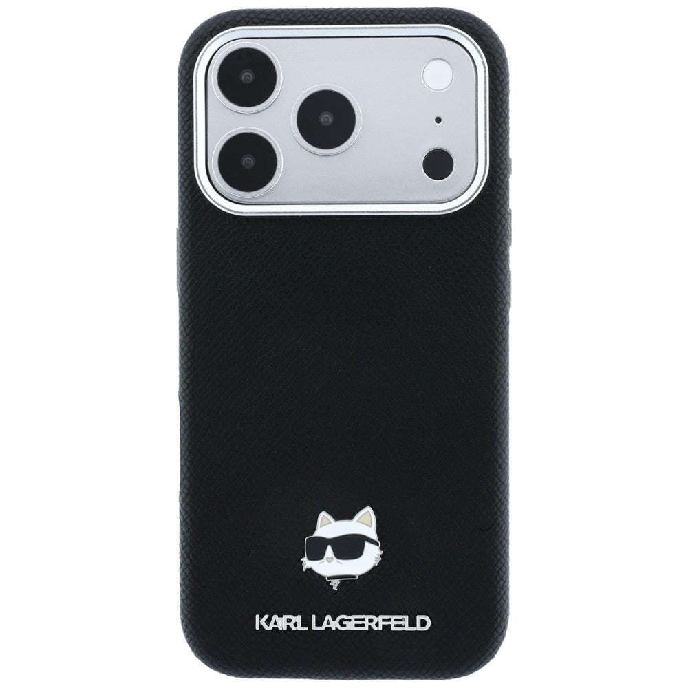 Husa de protectie Karl Lagerfeld compatibil cu iPhone 18 Pro Max / iPhone 17 Pro Max, Negru