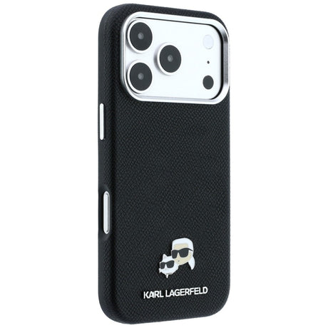 Husa de protectie Karl Lagerfeld compatibil cu iPhone 18 Pro / iPhone 17 Pro, Negru