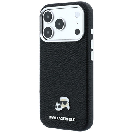 Husa de protectie Karl Lagerfeld compatibil cu iPhone 18 Pro Max / iPhone 17 Pro Max, Negru