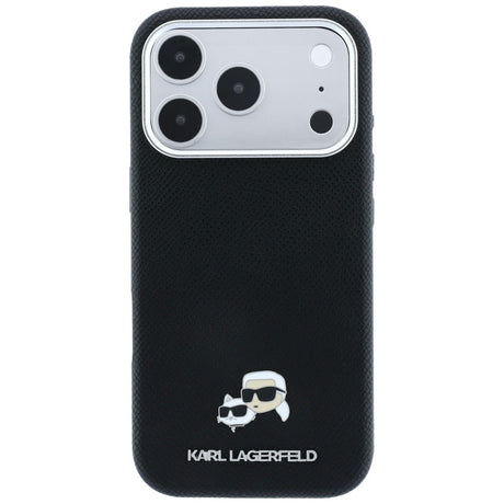 Husa de protectie Karl Lagerfeld compatibil cu iPhone 18 Pro Max / iPhone 17 Pro Max, Negru