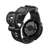 Curea smartwatch Spigen Rugged Armor Pro compatibil cu Google Pixel Watch 5 / Watch 4 41mm, Negru