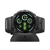 Curea smartwatch Spigen Rugged Armor Pro compatibil cu Google Pixel Watch 5 / Watch 4 41mm, Negru
