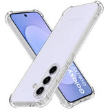 Husa de protectie Techsuit Shockproof Clear Silicone compatibil cu Samsung Galaxy S26 FE / S25 FE, Transparent