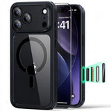 Husa de protectie ESR Classic Hybrid compatibil cu iPhone 17 Pro / iPhone 18 Pro, Negru Transparent