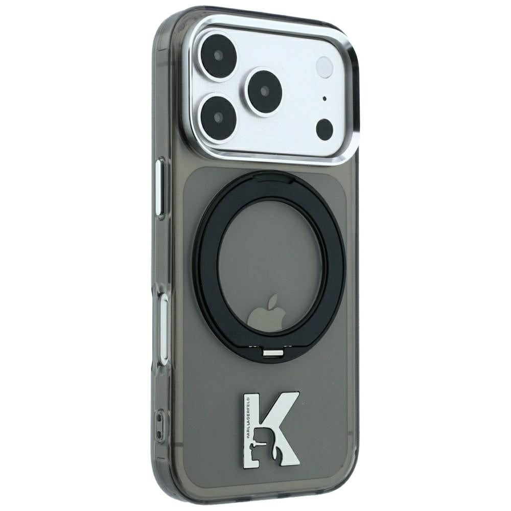 Husa de protectie Karl Lagerfeld compatibil cu iPhone 18 Pro / iPhone 17 Pro, Negru