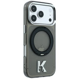 Husa de protectie Karl Lagerfeld compatibil cu iPhone 18 Pro / iPhone 17 Pro, Negru
