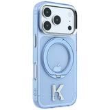 Husa de protectie Karl Lagerfeld compatibil cu iPhone 17 Pro Max / iPhone 18 Pro Max, Albastru