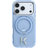 Husa de protectie Karl Lagerfeld compatibil cu iPhone 18 Pro / iPhone 17 Pro, Albastru