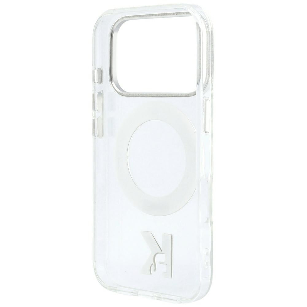 Husa de protectie Karl Lagerfeld compatibil cu iPhone 18 Pro / iPhone 17 Pro, Transparent