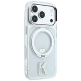 Husa de protectie Karl Lagerfeld compatibil cu iPhone 18 Pro / iPhone 17 Pro, Transparent