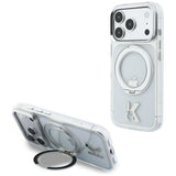 Husa de protectie Karl Lagerfeld compatibil cu iPhone 18 Pro / iPhone 17 Pro, Transparent