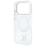Husa de protectie Karl Lagerfeld compatibil cu iPhone 17 Pro Max / iPhone 18 Pro Max, Transparent