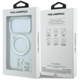 Husa de protectie Karl Lagerfeld compatibil cu iPhone 17 Pro Max / iPhone 18 Pro Max, Transparent