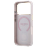 Husa de protectie Guess compatibil cu iPhone 17 Pro / iPhone 18 Pro, Roz