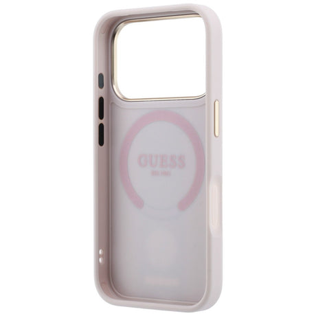 Husa de protectie Guess compatibil cu iPhone 17 Pro / iPhone 18 Pro, Roz