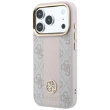 Husa de protectie Guess compatibil cu iPhone 17 Pro / iPhone 18 Pro, Roz
