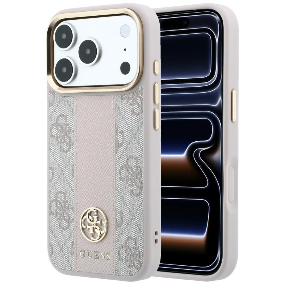 Husa de protectie Guess compatibil cu iPhone 17 Pro / iPhone 18 Pro, Roz