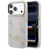 Husa de protectie Guess compatibil cu iPhone 17 Pro / iPhone 18 Pro, Roz