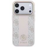 Husa de protectie Guess compatibil cu iPhone 17 Pro Max / iPhone 18 Pro Max, Roz