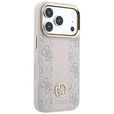 Husa de protectie Guess compatibil cu iPhone 17 Pro Max / iPhone 18 Pro Max, Roz