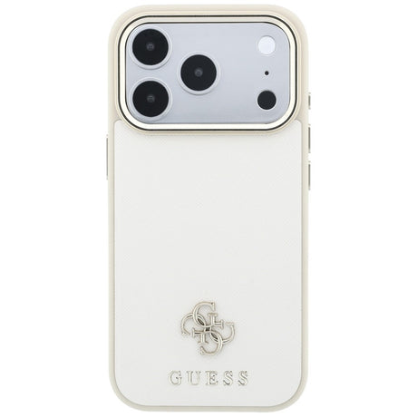 Husa de protectie Guess compatibil cu iPhone 17 Pro Max / iPhone 18 Pro Max, Bej