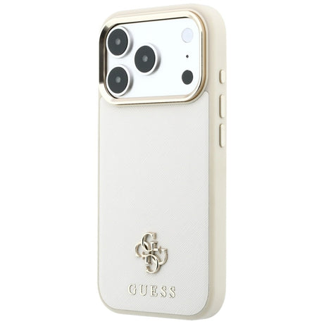 Husa de protectie Guess compatibil cu iPhone 17 Pro Max / iPhone 18 Pro Max, Bej