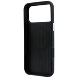 Husa de protectie Guess Leather Perforated 4G MagSafe compatibil cu iPhone 17 Pro Max / iPhone 18 Pro Max, Negru
