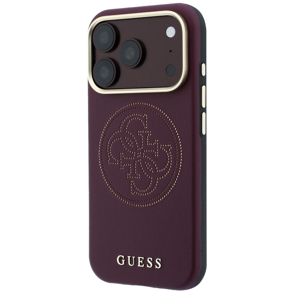Husa de protectie Guess compatibil cu iPhone 17 Pro Max / iPhone 18 Pro Max, Bordo