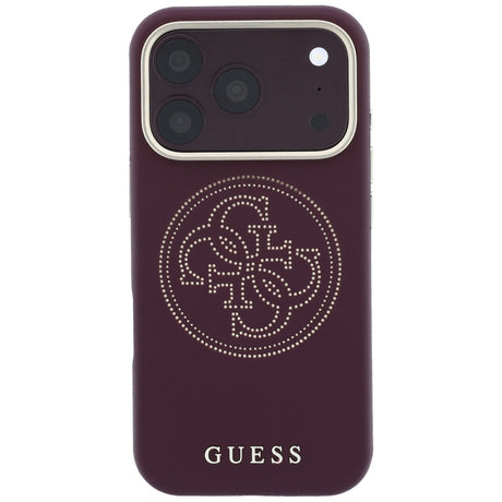 Husa de protectie Guess compatibil cu iPhone 17 Pro Max / iPhone 18 Pro Max, Bordo