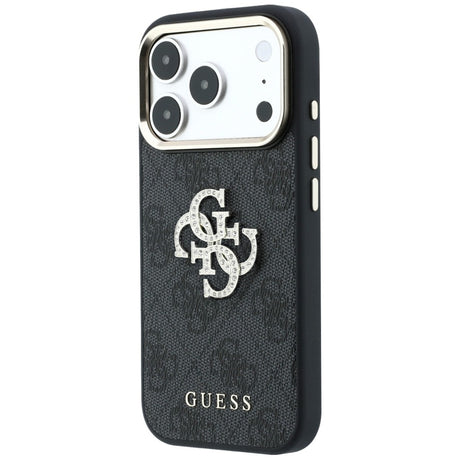 Husa de protectie Guess Hardcase 4G compatibil cu iPhone 17 Pro Max / iPhone 18 Pro Max, Negru