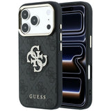 Husa de protectie Guess Hardcase 4G compatibil cu iPhone 17 Pro Max / iPhone 18 Pro Max, Negru
