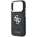 Husa de protectie Guess Hardcase 4G compatibil cu iPhone 17 Pro Max / iPhone 18 Pro Max, Negru