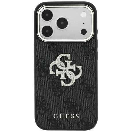 Husa de protectie Guess Hardcase 4G compatibil cu iPhone 17 Pro Max / iPhone 18 Pro Max, Negru