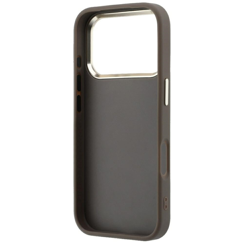 Husa de protectie Guess Hardcase 4G compatibil cu iPhone 17 Pro Max / iPhone 18 Pro Max, Maro