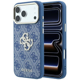 Husa de protectie Guess compatibil cu iPhone 17 Pro / iPhone 18 Pro, Albastru