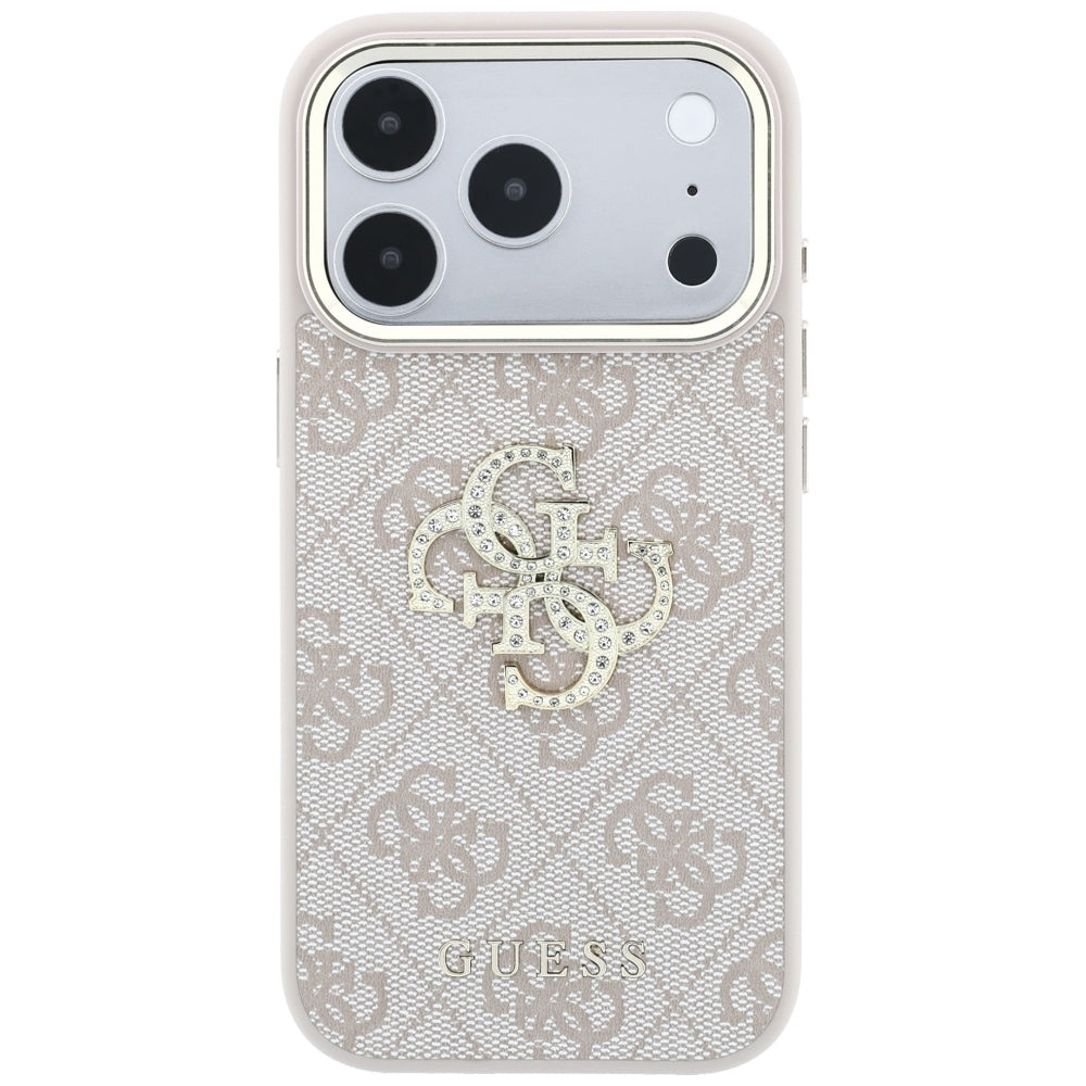 Husa de protectie Guess compatibil cu iPhone 18 Pro / iPhone 17 Pro, Roz