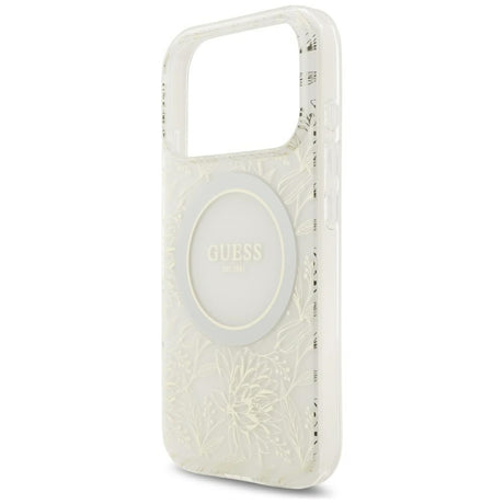 Husa de protectie Guess compatibil cu iPhone 17 Pro Max / iPhone 18 Pro Max, Alb