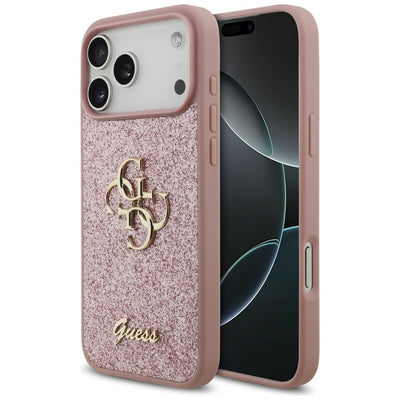 Husa de protectie Guess compatibil cu iPhone 18 Pro Max / iPhone 17 Pro Max, Roz