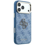 Husa de protectie Guess compatibil cu iPhone 17 Pro / iPhone 18 Pro, Albastru