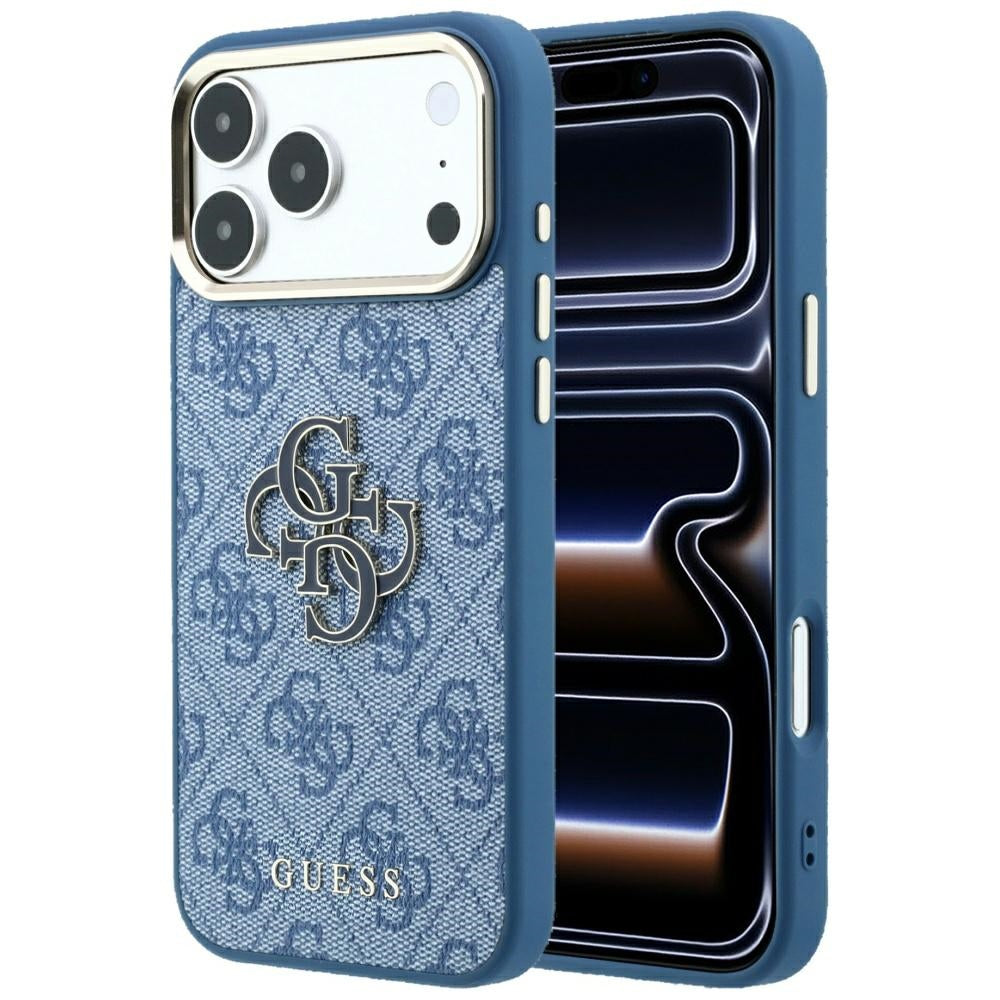 Husa de protectie Guess compatibil cu iPhone 17 Pro / iPhone 18 Pro, Albastru