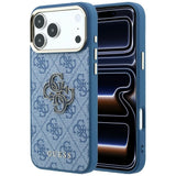 Husa de protectie Guess compatibil cu iPhone 17 Pro / iPhone 18 Pro, Albastru