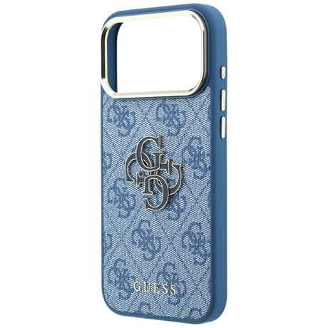 Husa de protectie Guess Hardcase 4G compatibil cu iPhone 18 Pro Max / iPhone 17 Pro Max, Albastru