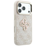 Husa de protectie Guess compatibil cu iPhone 17 Pro Max / iPhone 18 Pro Max, Roz