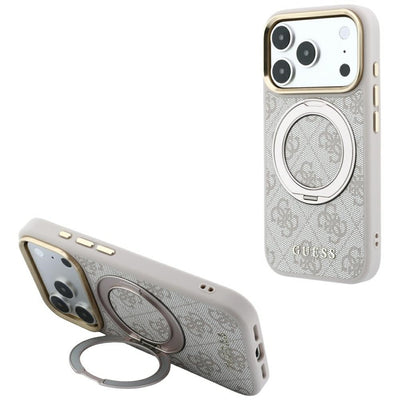 Husa de protectie Guess compatibil cu iPhone 17 Pro Max / iPhone 18 Pro Max, Roz