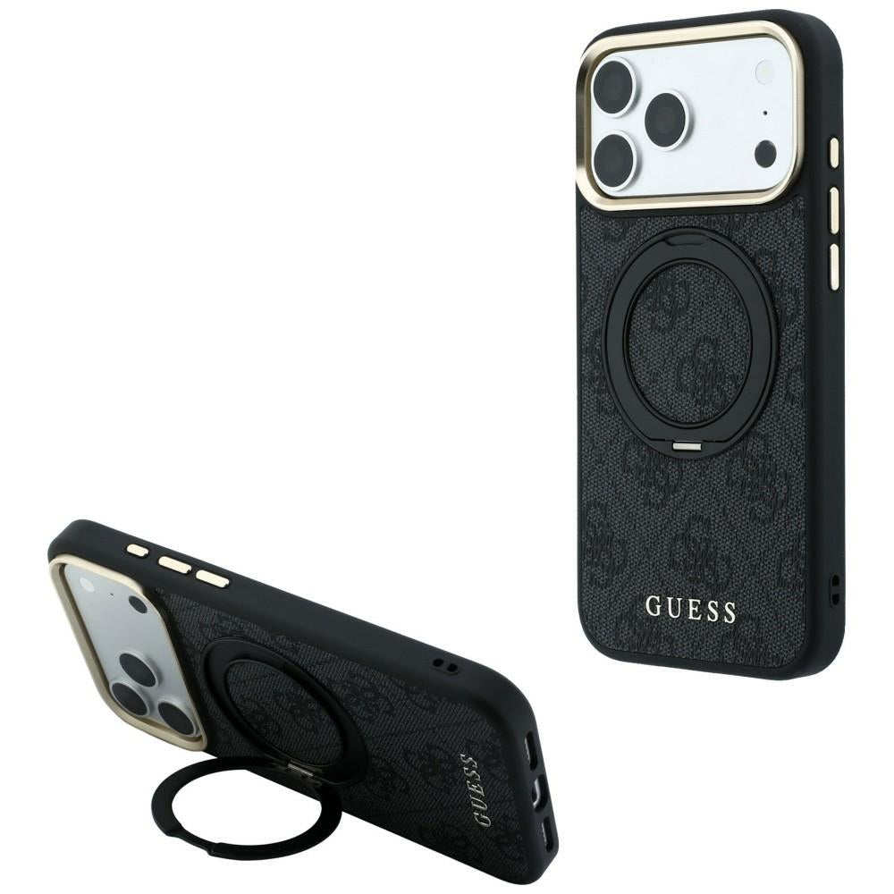 Husa de protectie Guess compatibil cu iPhone 18 Pro / iPhone 17 Pro, Negru